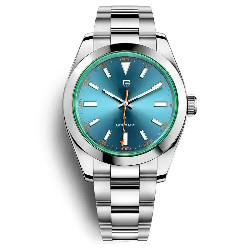 Z-Blue Dial Men’s Automatic Mechanical Watch - Winter Seller Hub