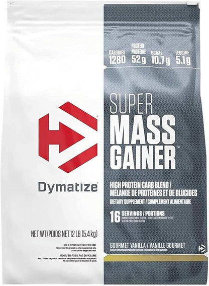 Dymatize Super Mass Gainer Protein Powder – Rich Chocolate, 1280 Calories - Winter Seller Hub