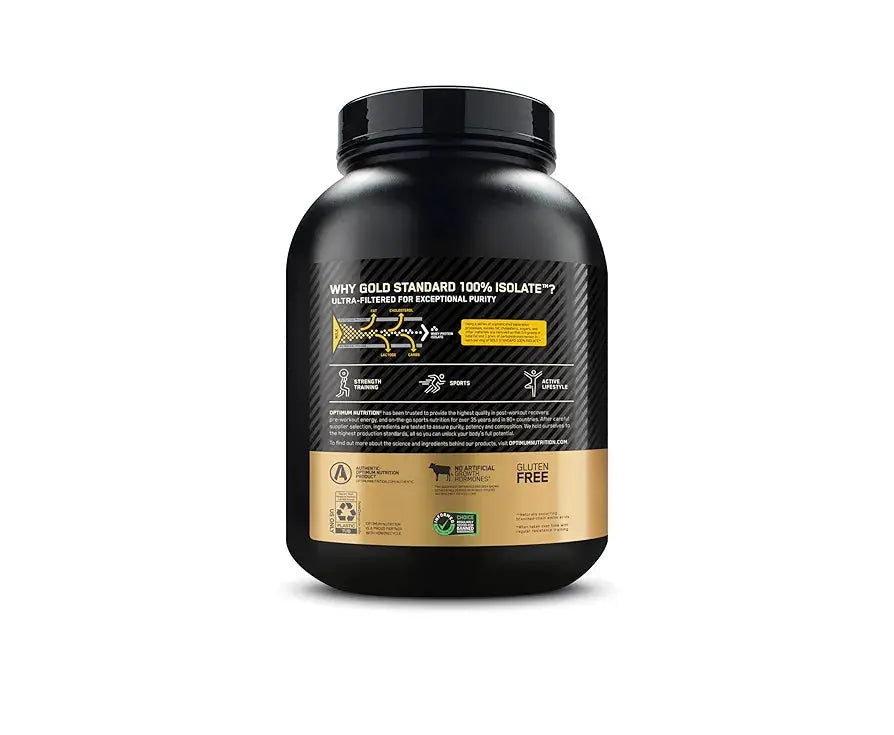 Optimum Nutrition Gold Standard 100% Isolate, Protein Powder, Chocolate Bliss - Winter Seller Hub
