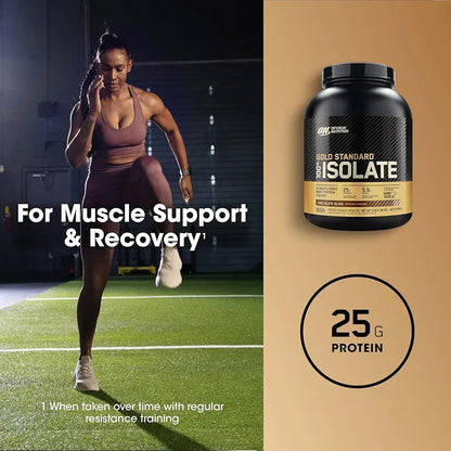 Optimum Nutrition Gold Standard 100% Isolate, Protein Powder, Chocolate Bliss - Winter Seller Hub