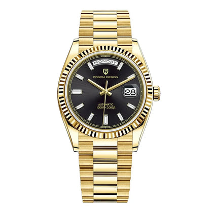 Gold Green V2 Men's Mechanical Watches - Winter Seller Hub