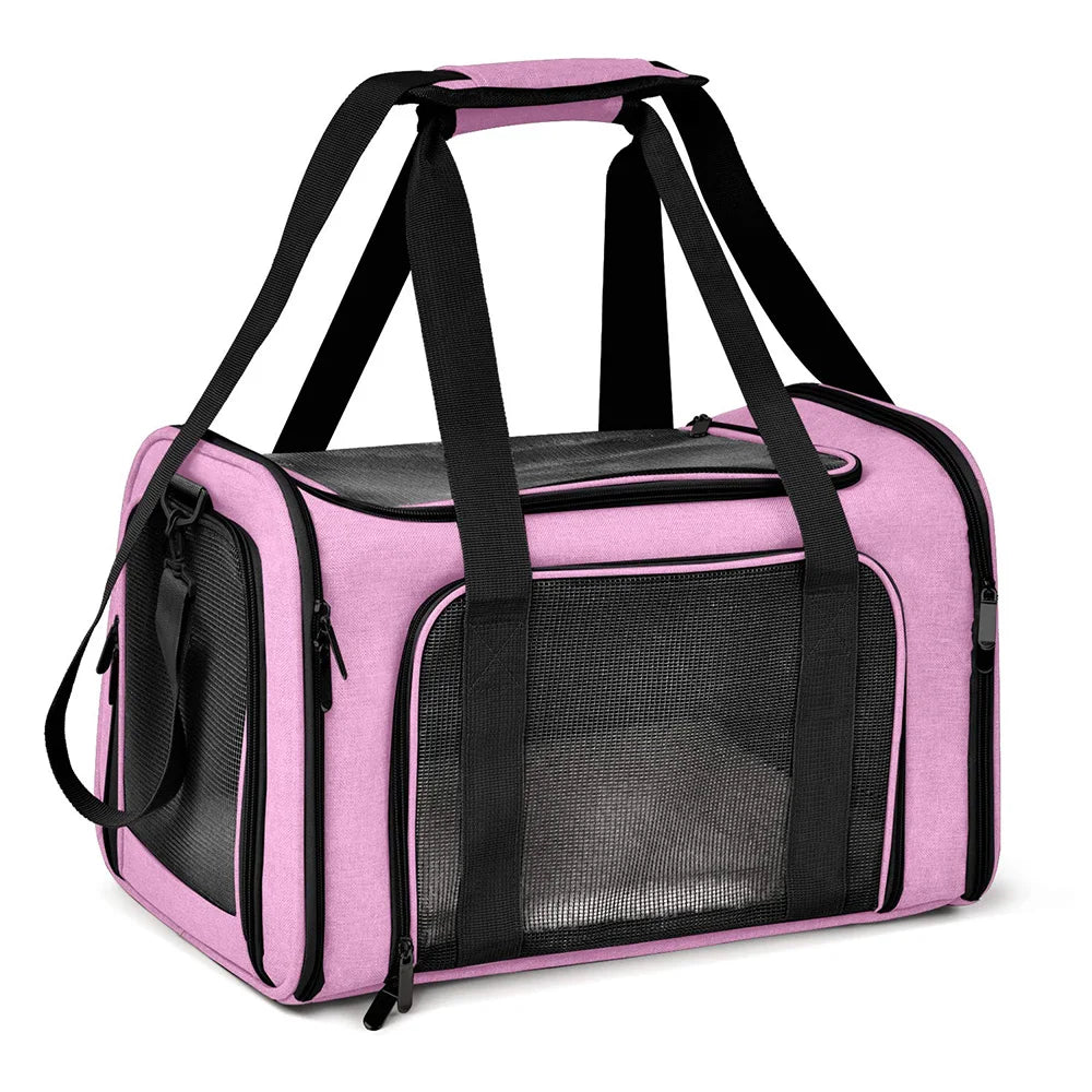 Airline-Approved Soft-Sided Pet Carrier Backpack for Small Dogs & Cats - Winter Seller Hub