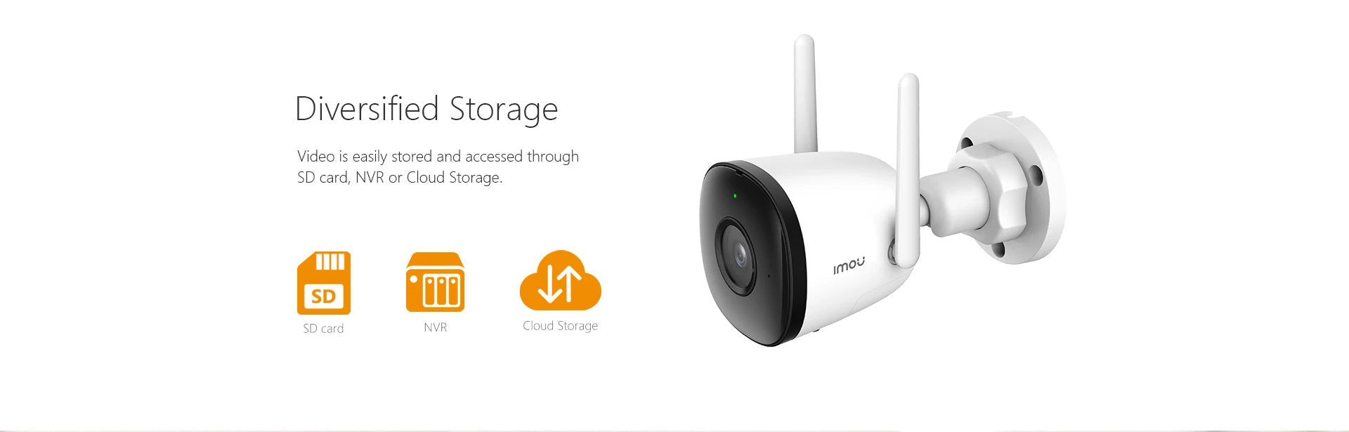 IMOU Outdoor Bullet 2C 4MP Wifi Camera Weatherproof AI Human Detection Outdoor Surveillance ip Camera - Winter Seller Hub