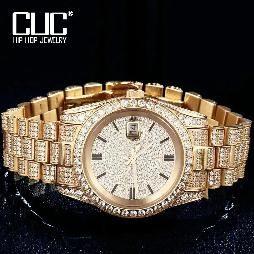 CUC WH213 Quartz Wristwatch – Stainless Steel, 5 Bar, Hardlex - Winter Seller Hub