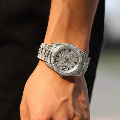 CUC WH213 Quartz Wristwatch – Stainless Steel, 5 Bar, Hardlex - Winter Seller Hub