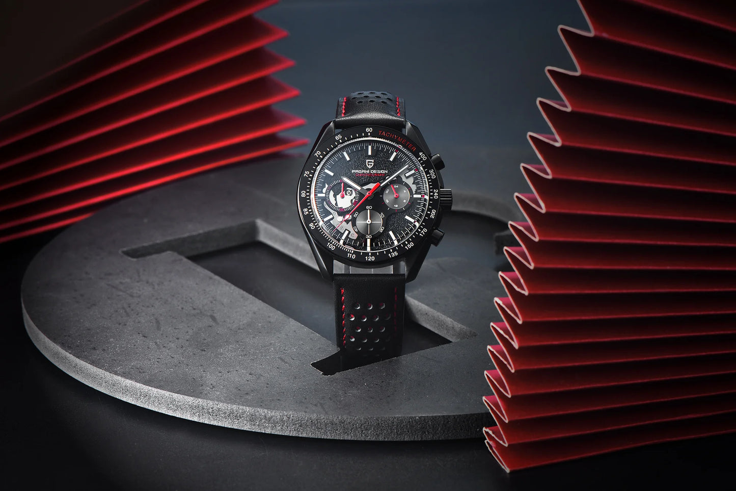 PAGANI DESIGN PD-1779 Quartz Wristwatch – Stainless Steel, Chronograph, Water-Resistant Business Watch - Winter Seller Hub