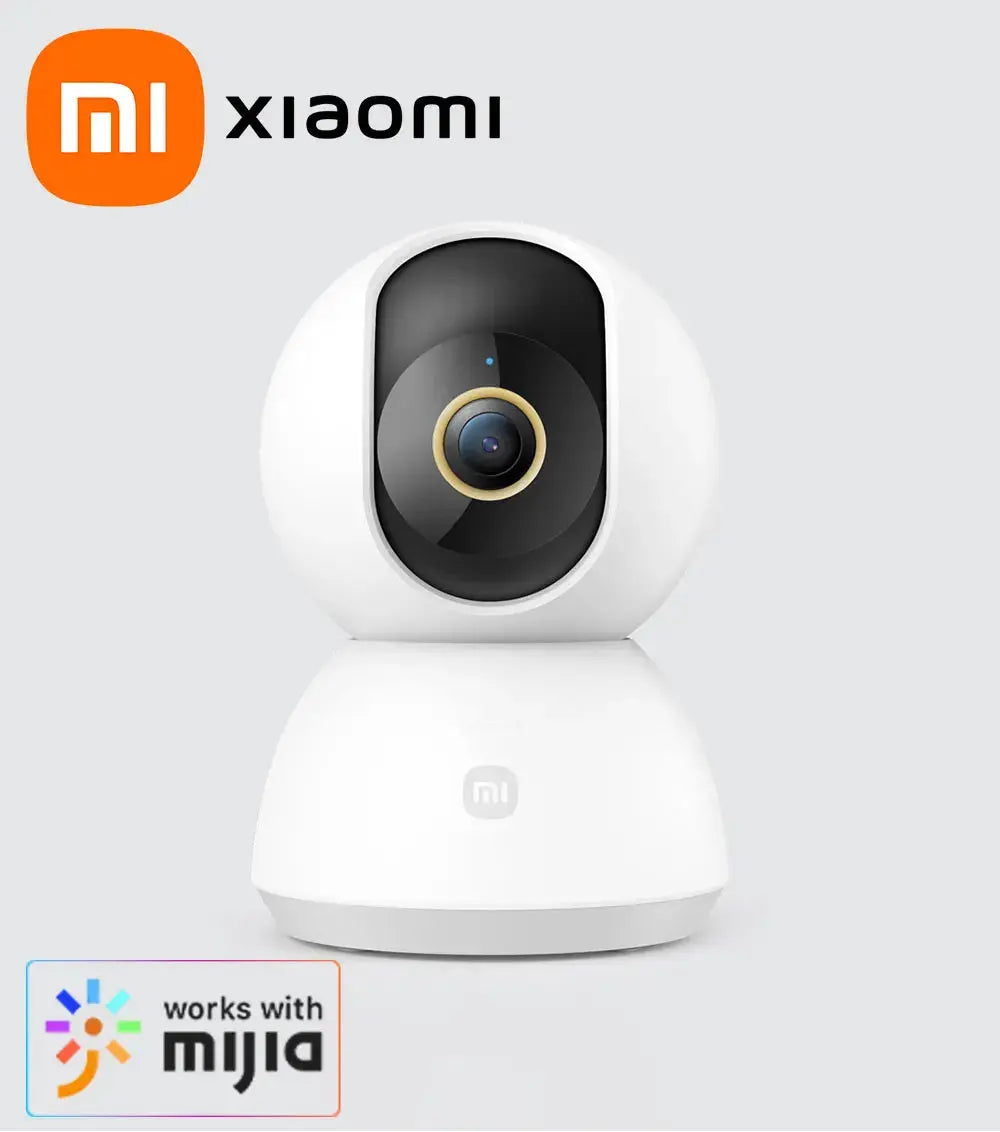 Xiaomi 360° Smart Home Security Camera Mi PTZ 2K Webcam 1296P 3 Megapixel AI Human Detection Night Vision Webcam Work With Miji - Winter Seller Hub