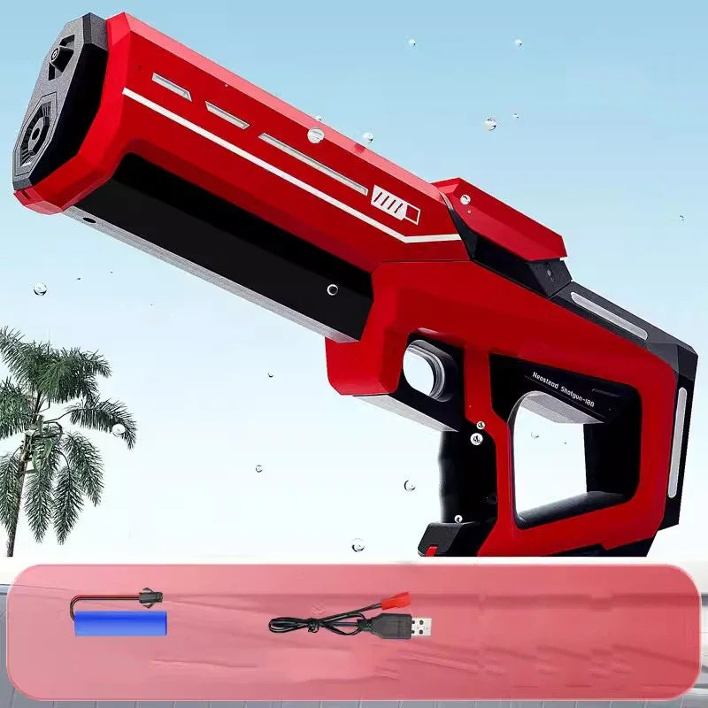ZNMSQ Electronic Water Gun – Flashing LED, Lithium Battery-Powered Toy for Teens & Adults - Winter Seller Hub