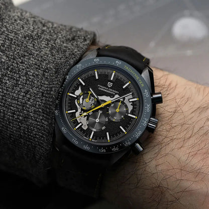 PAGANI DESIGN PD-1779 Quartz Wristwatch – Stainless Steel, Chronograph, Water-Resistant Business Watch - Winter Seller Hub