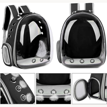 Transparent Bubble Pet Carrier Backpack – Cats & Small Pets - Winter Seller Hub