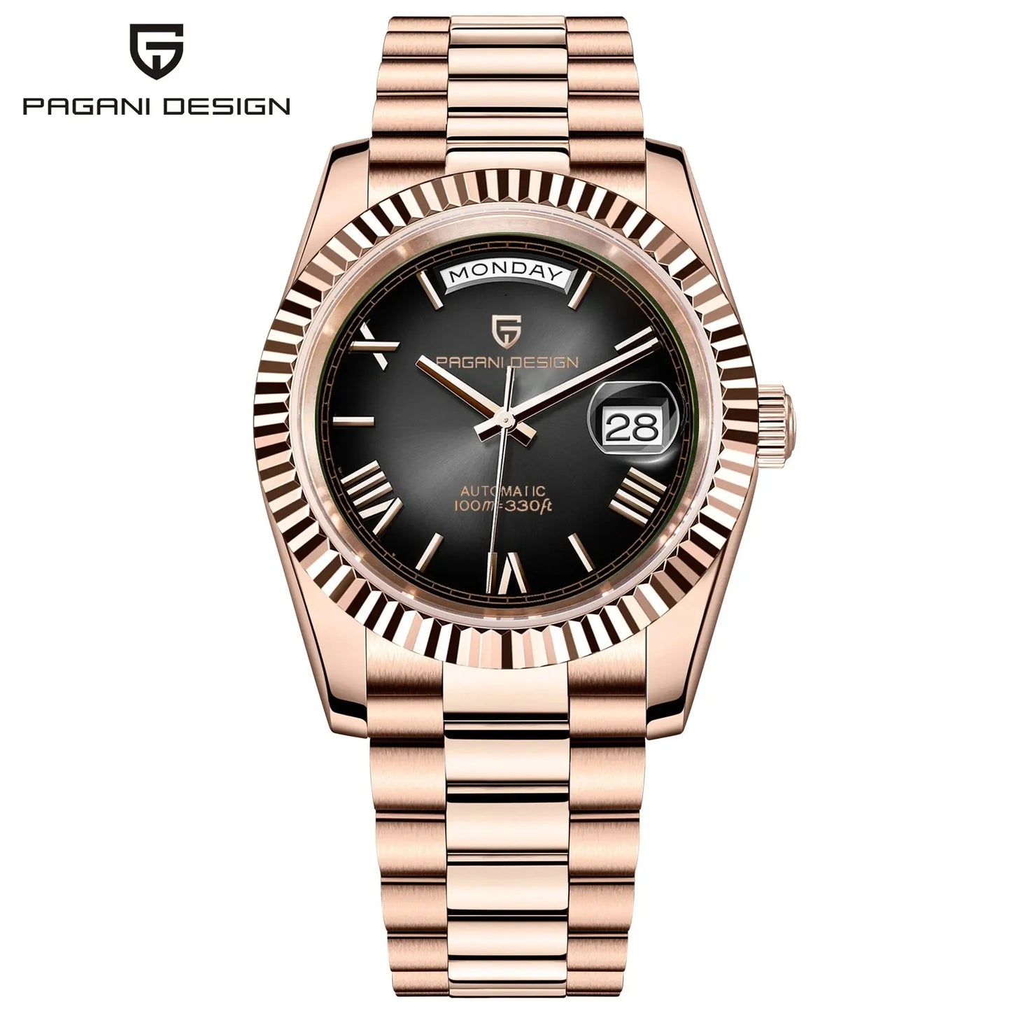 Gold Green V2 Men's Mechanical Watches - Winter Seller Hub