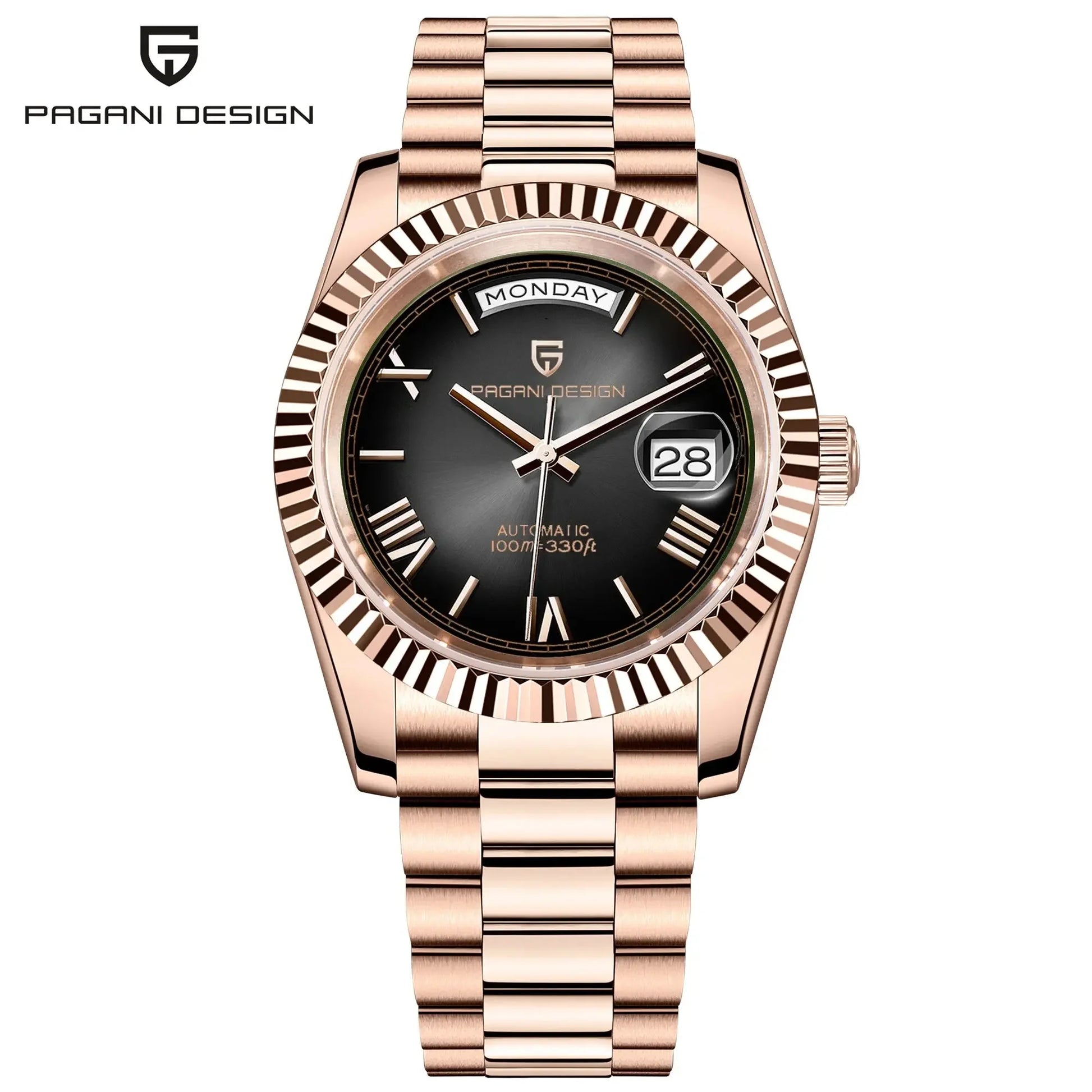 Gold Green V2 Men's Mechanical Watches - Winter Seller Hub