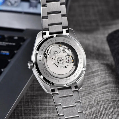 PD1788 Quartz Wristwatch – Stainless Steel Case & Bracelet, Water-Resistant, Fashionable Casual Watch - Winter Seller Hub