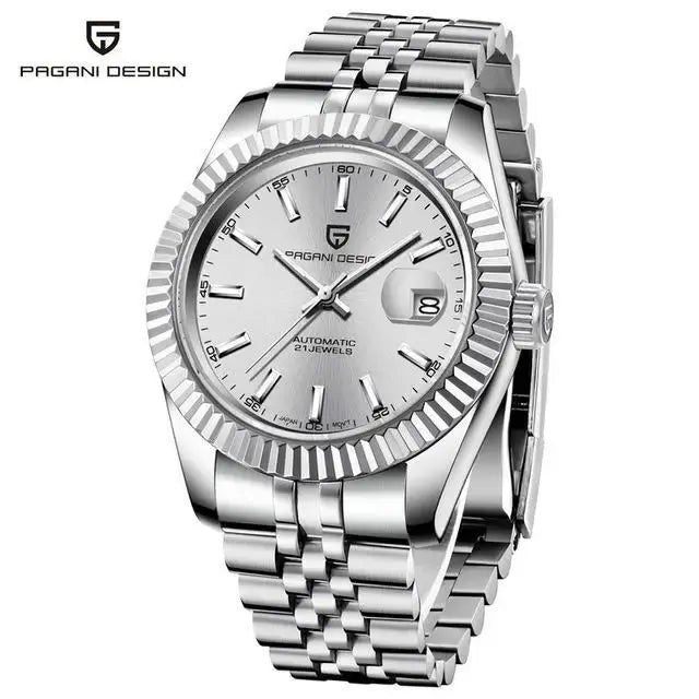 PAGANI DESIGN PD-1645 Automatic – Sapphire, 10 Bar, Stainless Steel - Winter Seller Hub