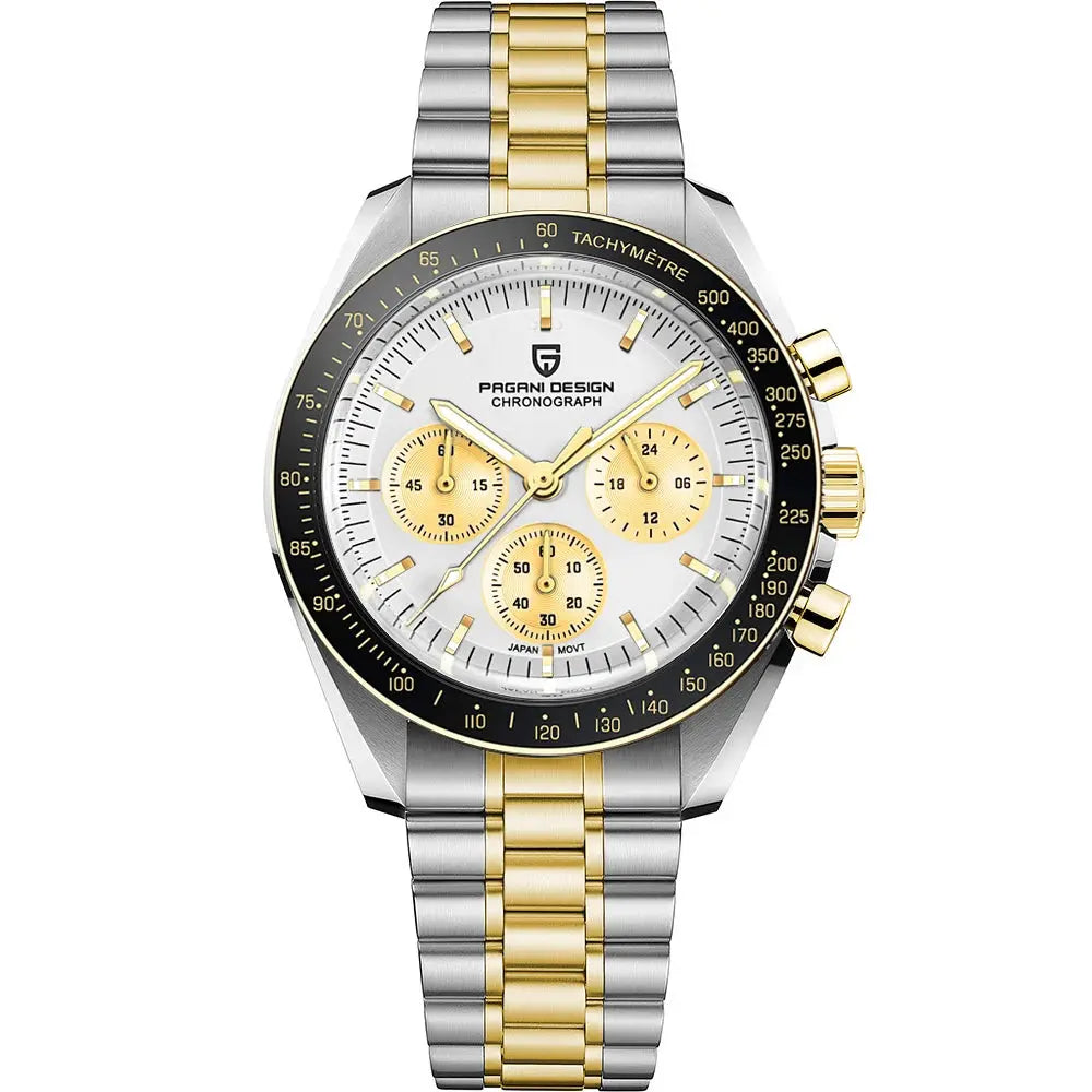 PAGANI DESIGN PD-1701 Moonwatch – VK63 Chronograph, Sapphire, 10 Bar - Winter Seller Hub