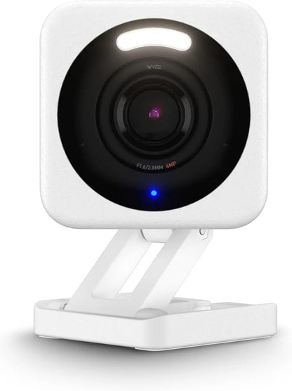 Wyze Cam v4, 2K Wi-Fi Smart Home Security Camera, Indoor/Outdoor Pet/Baby Monitor, Motion Activated Spotlight/Siren, 2-Way Audio - Winter Seller Hub