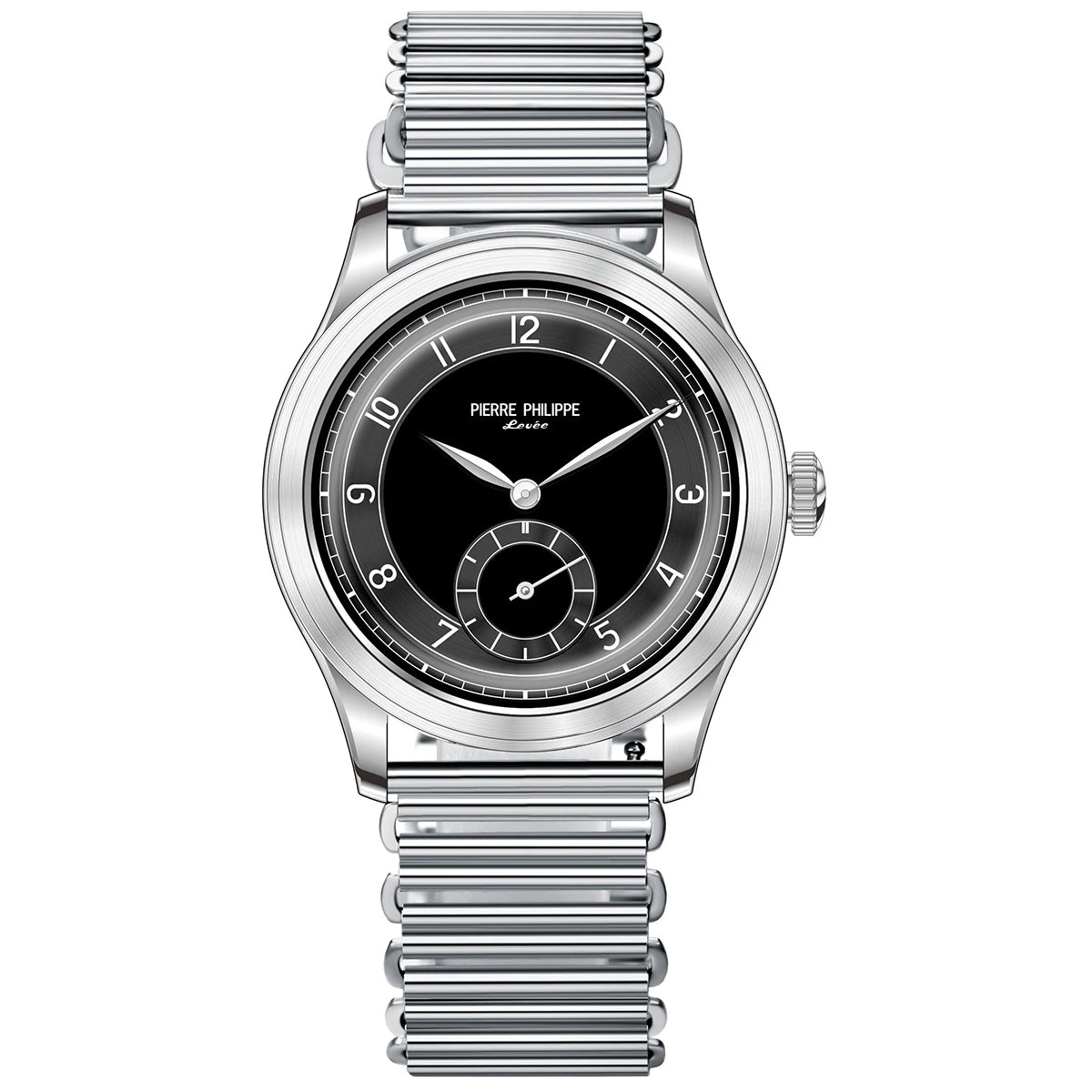 Pierre Philippe Field Watch 1940 – Vintage Mechanical Hand-Wind Gray Dial - Winter Seller Hub