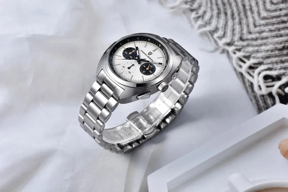 PAGANI DESIGN PD-1782 Quartz Chronograph – Sapphire, 10 Bar, Leather - Winter Seller Hub