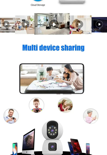 Tuya 5G 8MP 10MP WiFi Camera Smart Home Wireless IP Surveillance Camera AI Detect Automatic Tracking Security Baby Monitor Tuya - Winter Seller Hub