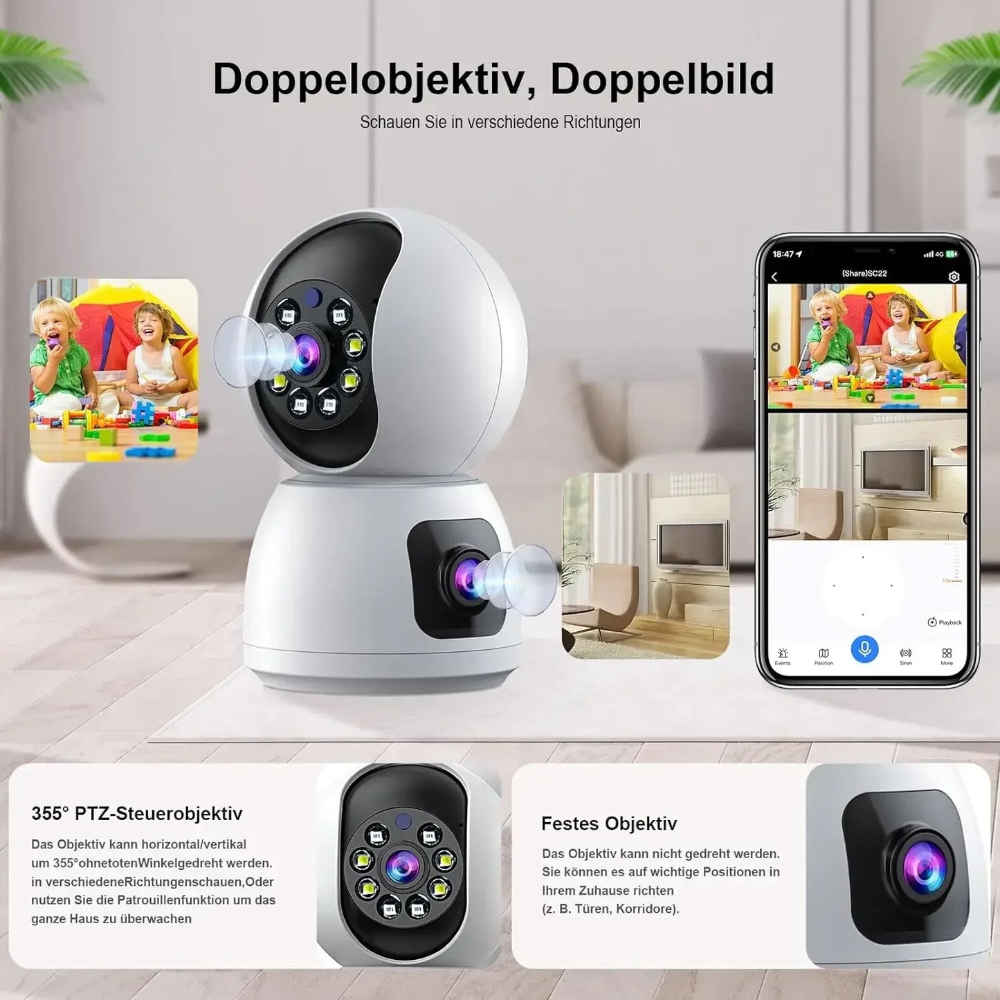 Tuya 5G 8MP 10MP WiFi Camera Smart Home Wireless IP Surveillance Camera AI Detect Automatic Tracking Security Baby Monitor Tuya - Winter Seller Hub