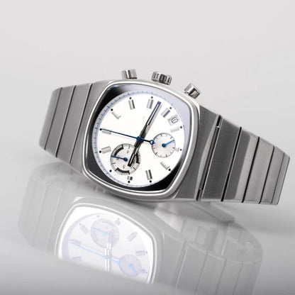 CILOA 508 Quartz Watch – Square Stainless Steel, 3 Bar, Japan Movement - Winter Seller Hub