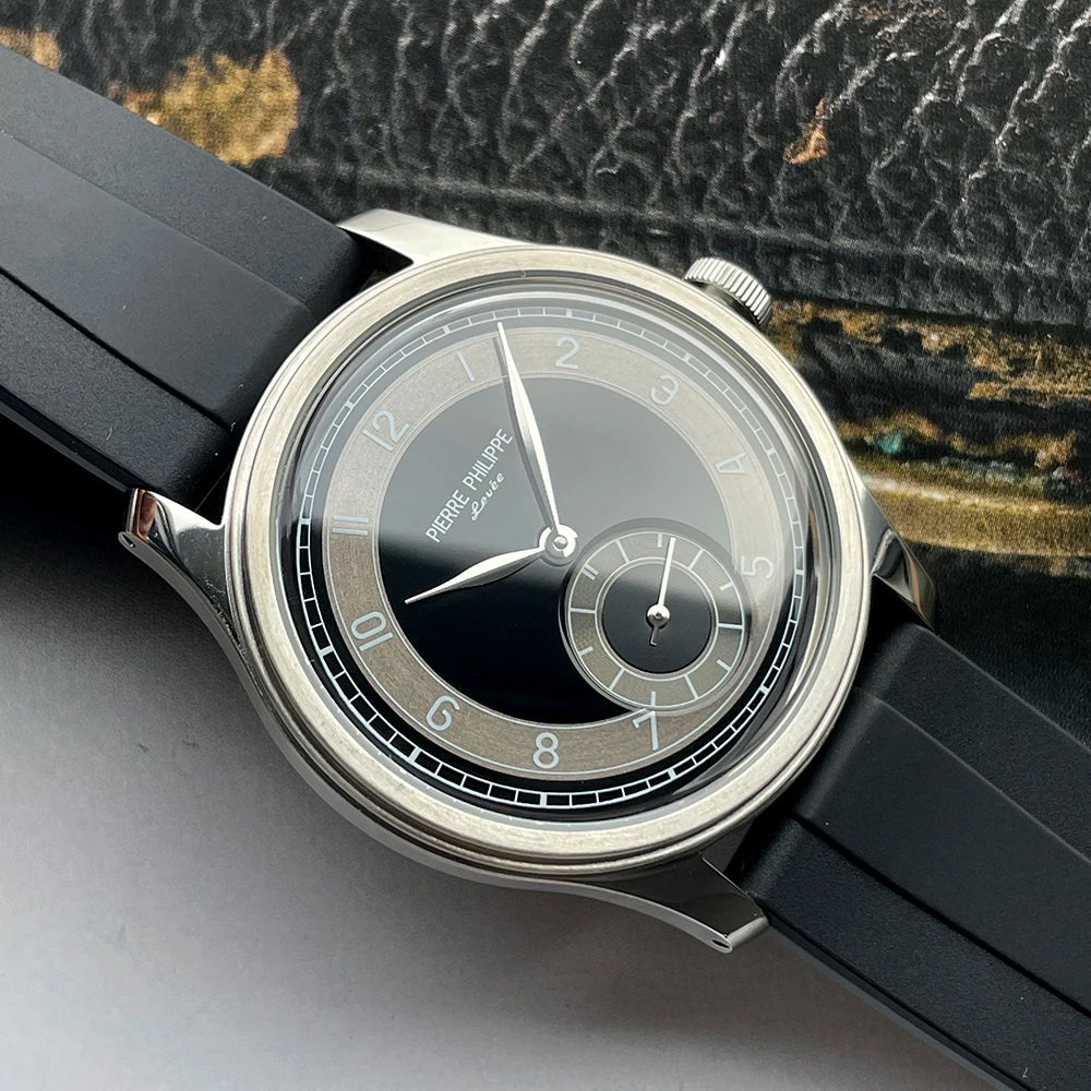 Pierre Philippe Field Watch 1940 – Vintage Mechanical Hand-Wind Gray Dial - Winter Seller Hub