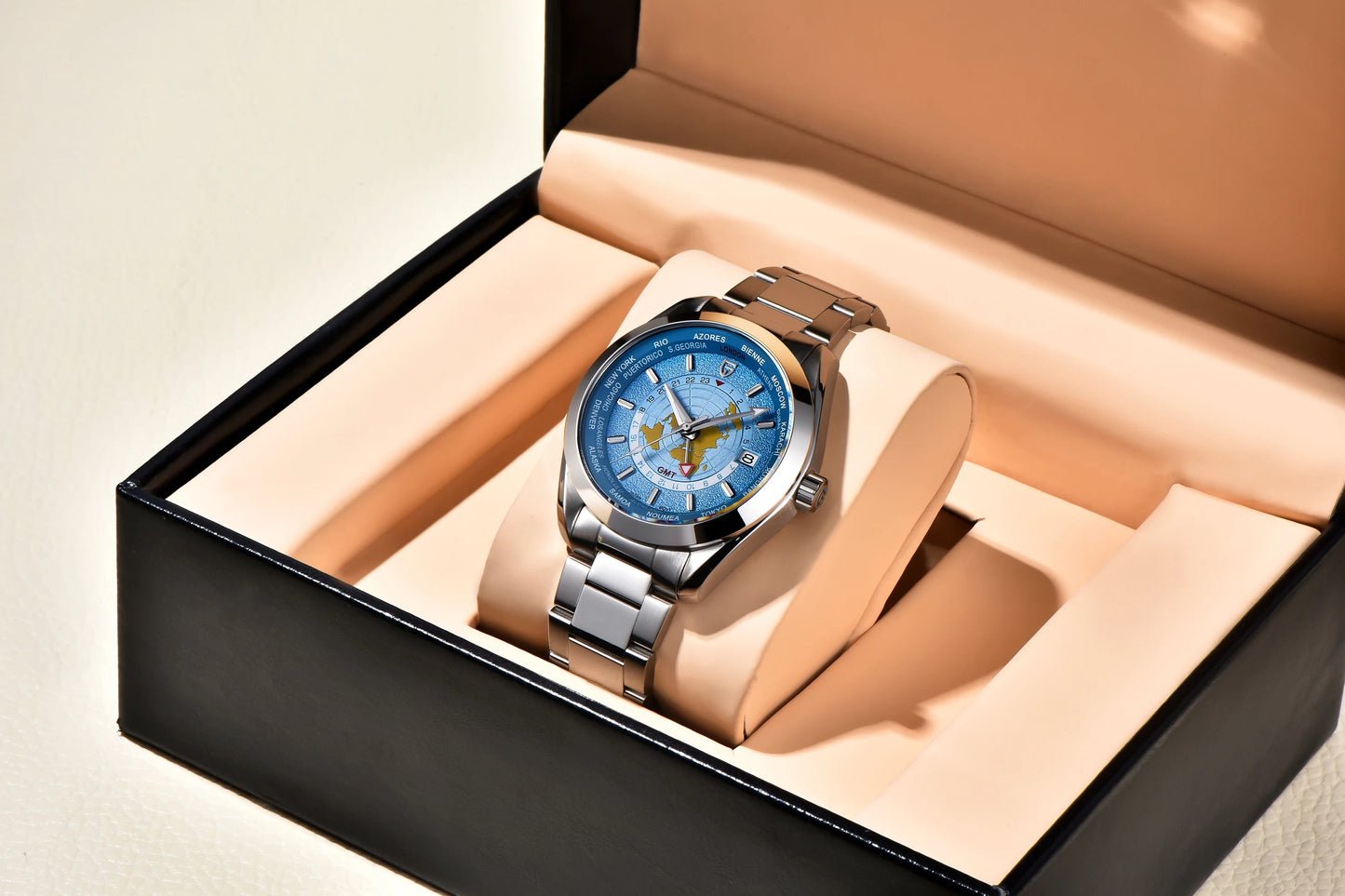 PD1788 Quartz Wristwatch – Stainless Steel Case & Bracelet, Water-Resistant, Fashionable Casual Watch - Winter Seller Hub