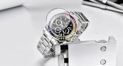 PAGANI DESIGN PD-1644 Quartz Watch – Stainless Steel, Luxury, Water-Resistant - Winter Seller Hub