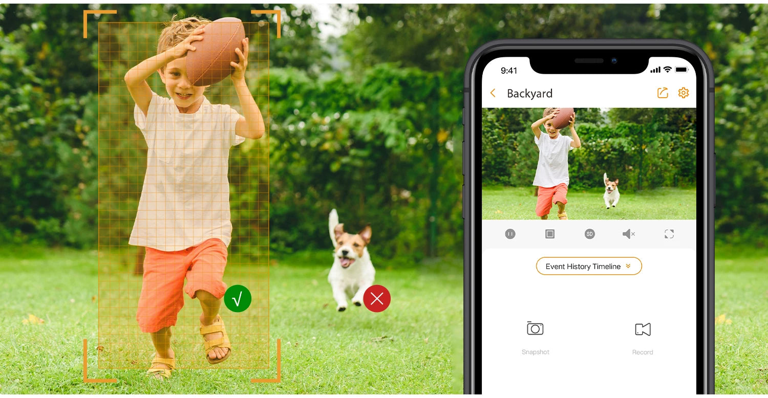 IMOU Outdoor Bullet 2C 4MP Wifi Camera Weatherproof AI Human Detection Outdoor Surveillance ip Camera - Winter Seller Hub
