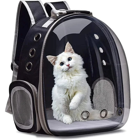 Transparent Bubble Pet Carrier Backpack – Cats & Small Pets - Winter Seller Hub