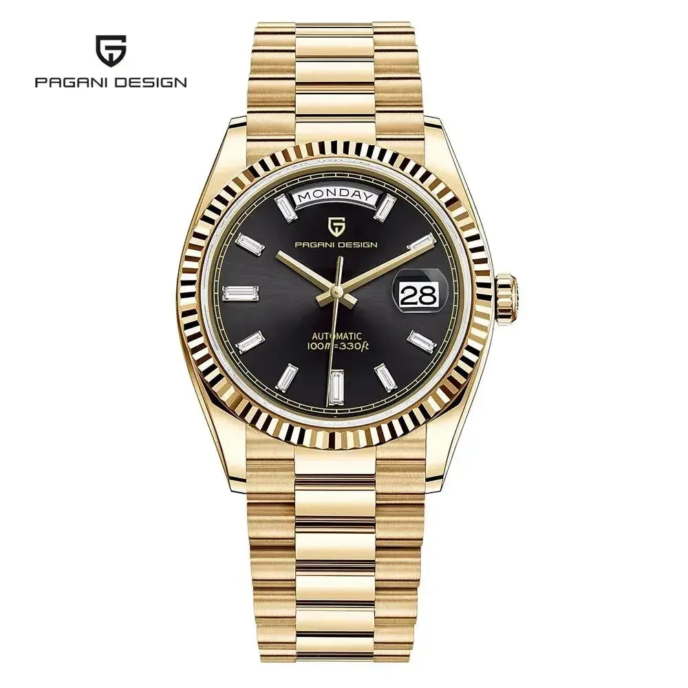 Men's Watches Rose Gold Luxury Automatic Watch - Winter Seller Hub