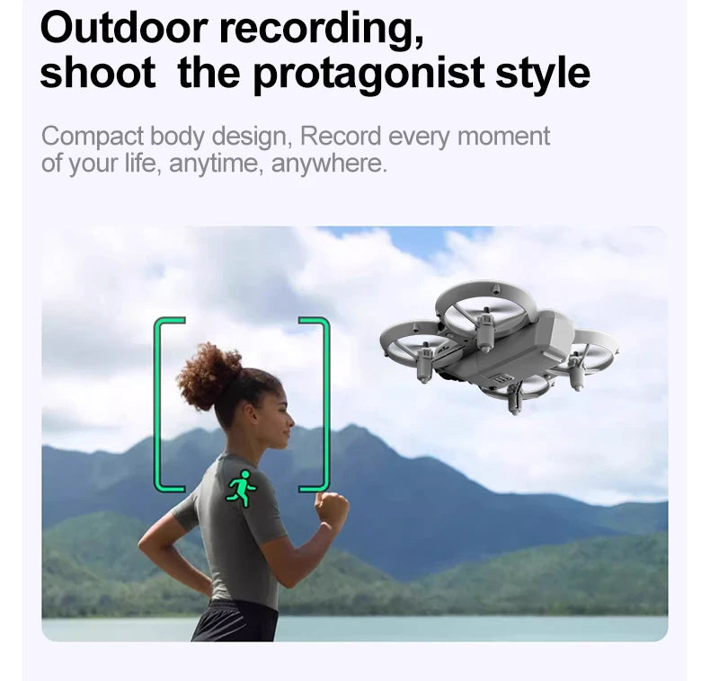 Gt3 Mini Drone 8k Camera 180° ESC Optical Flow Positioning WIFI Aerial Photography Remote Control Aircraft G-safe Drone Toy Gift - Winter Seller Hub