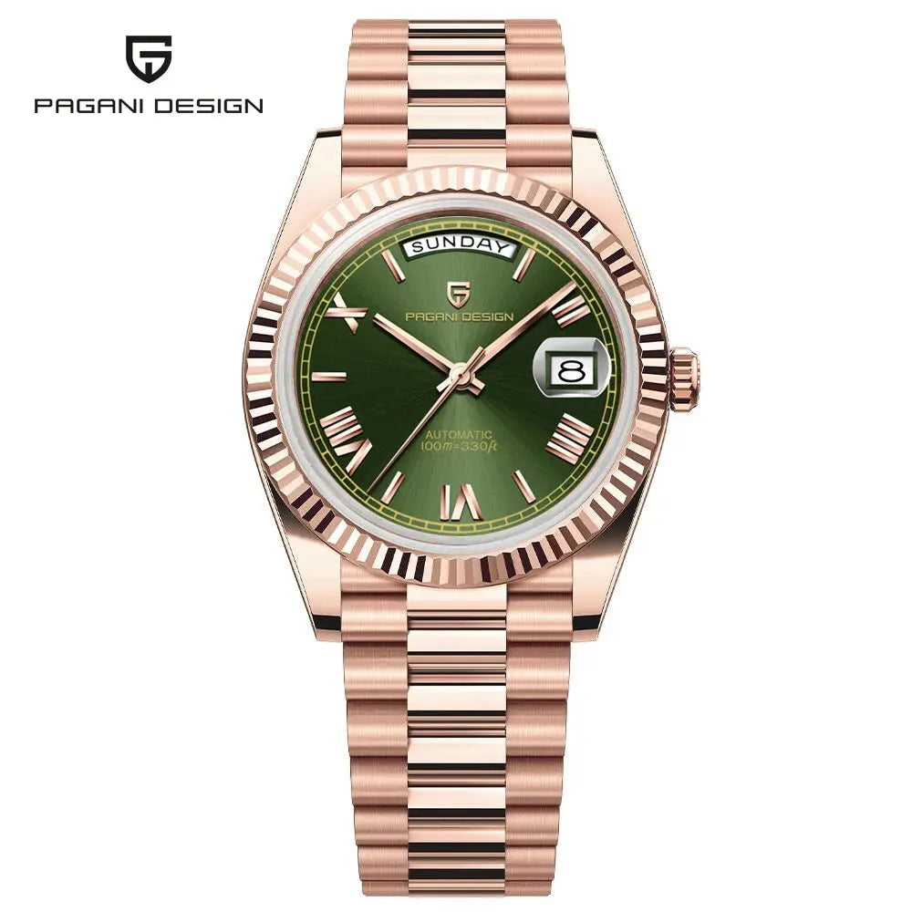 Men's Watches Rose Gold Luxury Automatic Watch - Winter Seller Hub