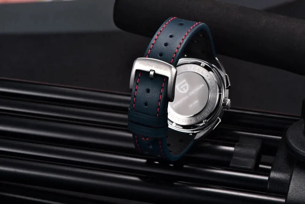 PAGANI DESIGN PD-1782 Quartz Chronograph – Sapphire, 10 Bar, Leather - Winter Seller Hub