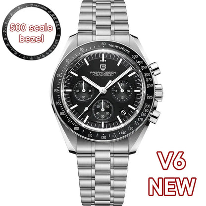 PAGANI DESIGN PD-1701 Moonwatch – VK63 Chronograph, Sapphire, 10 Bar - Winter Seller Hub