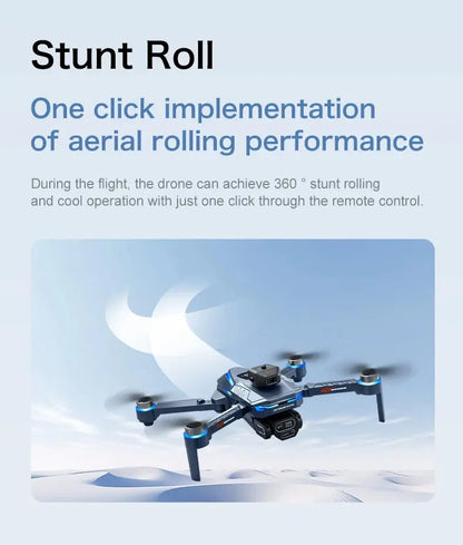 New GT8 Drone 8K Professional HD Dual Cameras Screen Remote 5G WIFI Brushless Motor Obstacle Avoidance Foldable Quadcopter Toys - Winter Seller Hub