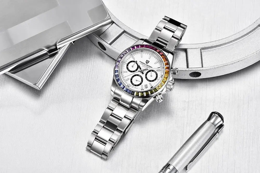 PAGANI DESIGN PD-1644 Quartz Watch – Stainless Steel, Luxury, Water-Resistant - Winter Seller Hub