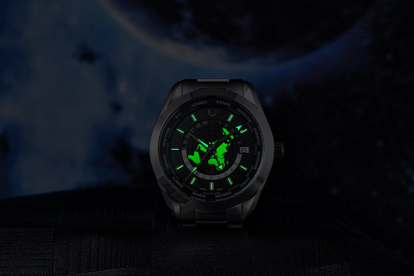 PD1788 Quartz Wristwatch – Stainless Steel Case & Bracelet, Water-Resistant, Fashionable Casual Watch - Winter Seller Hub