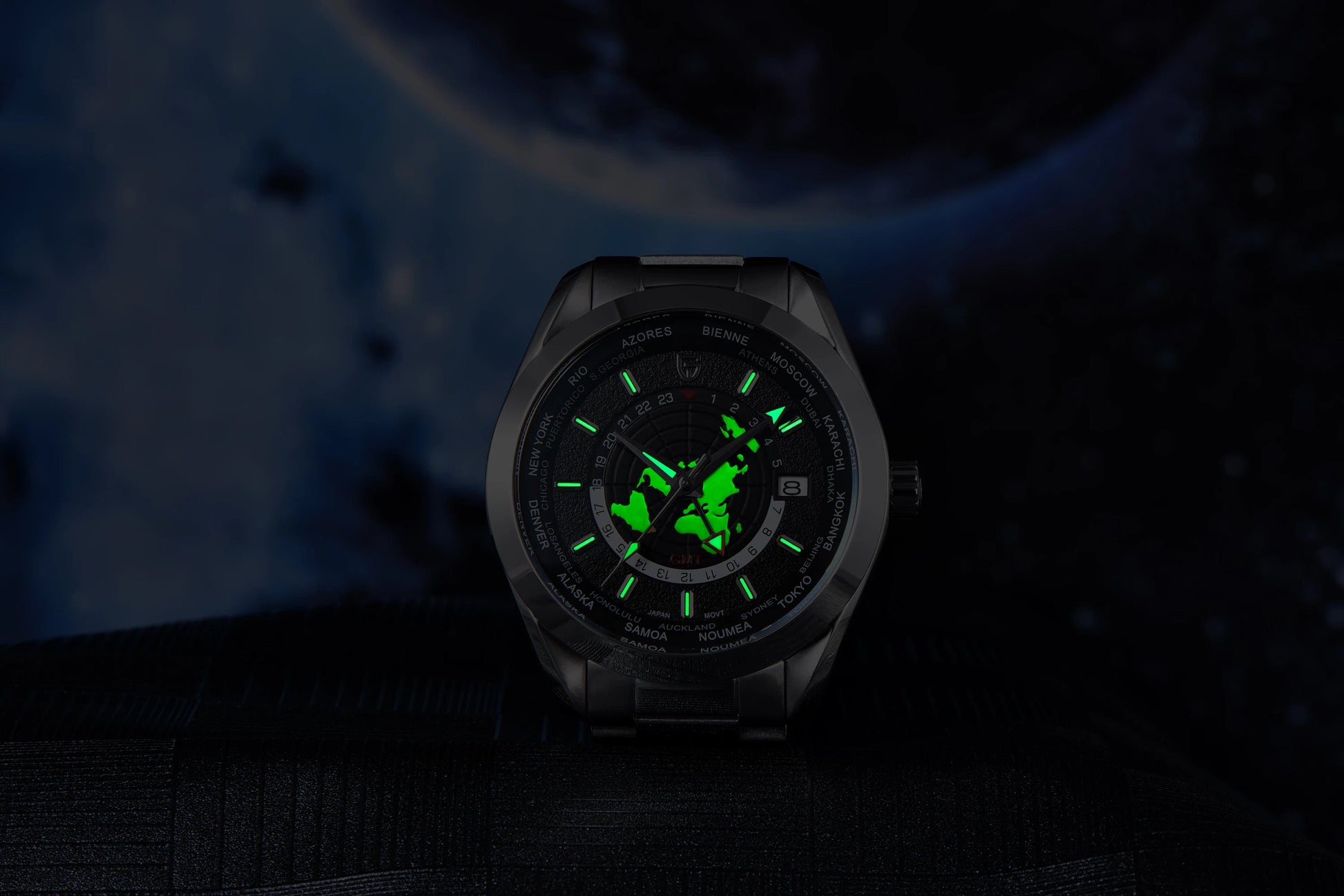 PD1788 Quartz Wristwatch – Stainless Steel Case & Bracelet, Water-Resistant, Fashionable Casual Watch - Winter Seller Hub