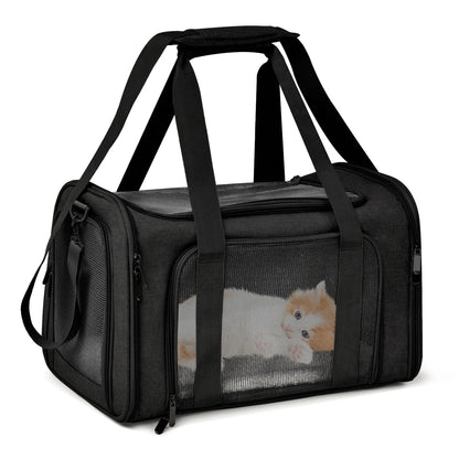 Airline-Approved Soft-Sided Pet Carrier Backpack for Small Dogs & Cats - Winter Seller Hub