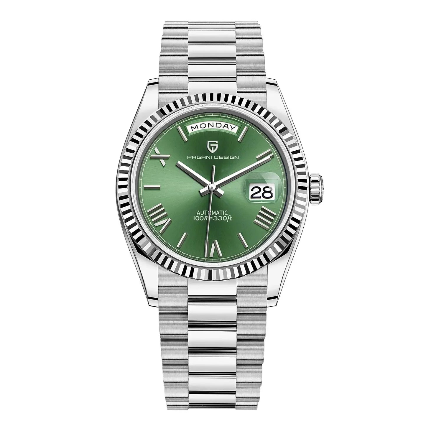 Gold Green V2 Men's Mechanical Watches - Winter Seller Hub