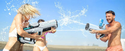 ZNMSQ Electronic Water Gun – Flashing LED, Lithium Battery-Powered Toy for Teens & Adults - Winter Seller Hub
