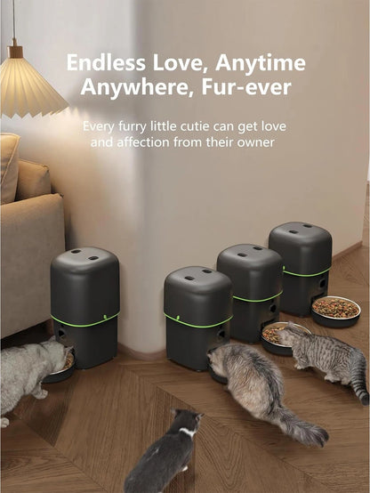 Automatic Cat Feeder with Camera – 2.4G/5G Wi-Fi, Tuya App - Winter Seller Hub