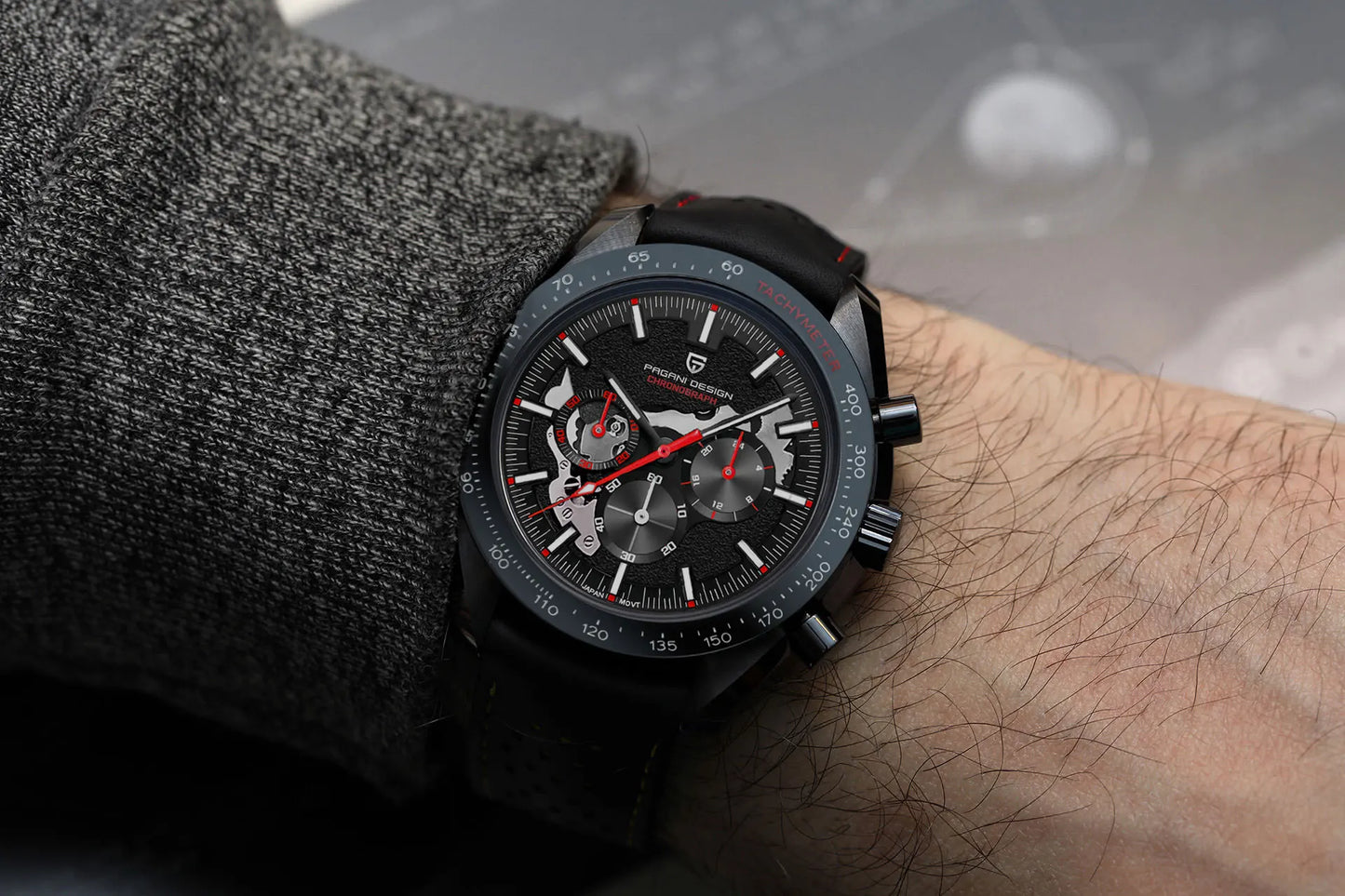 PAGANI DESIGN PD-1779 Quartz Wristwatch – Stainless Steel, Chronograph, Water-Resistant Business Watch - Winter Seller Hub