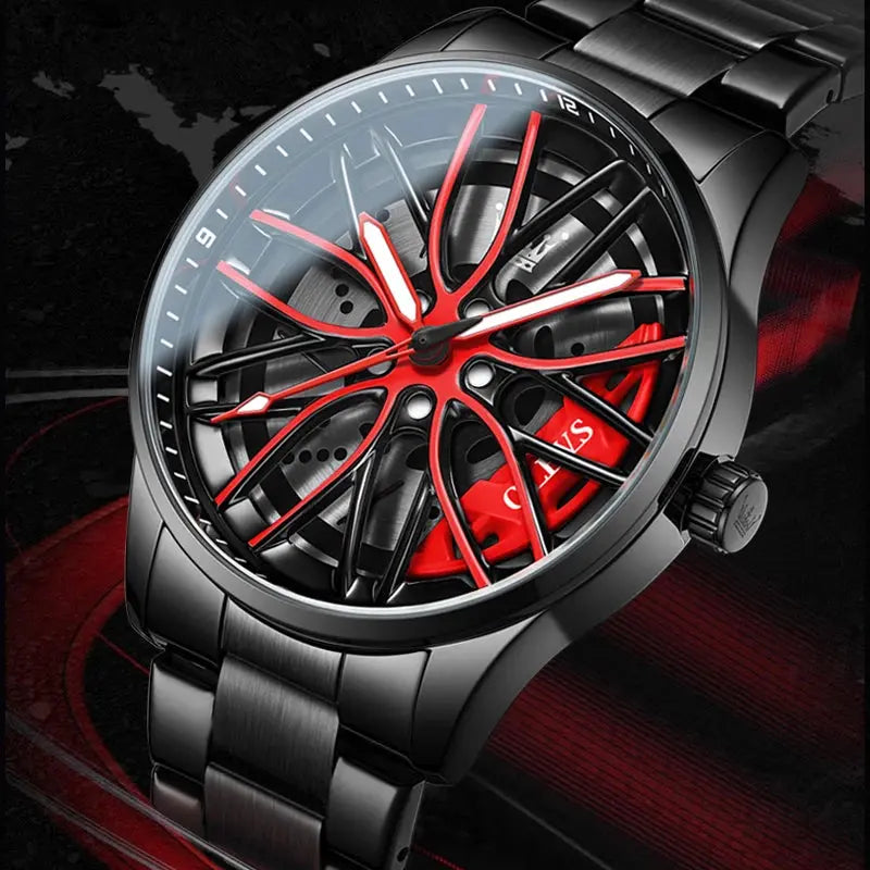 OLEVS 9937 Quartz Watch – Stainless Steel, Luminous, 3 Bar - Winter Seller Hub