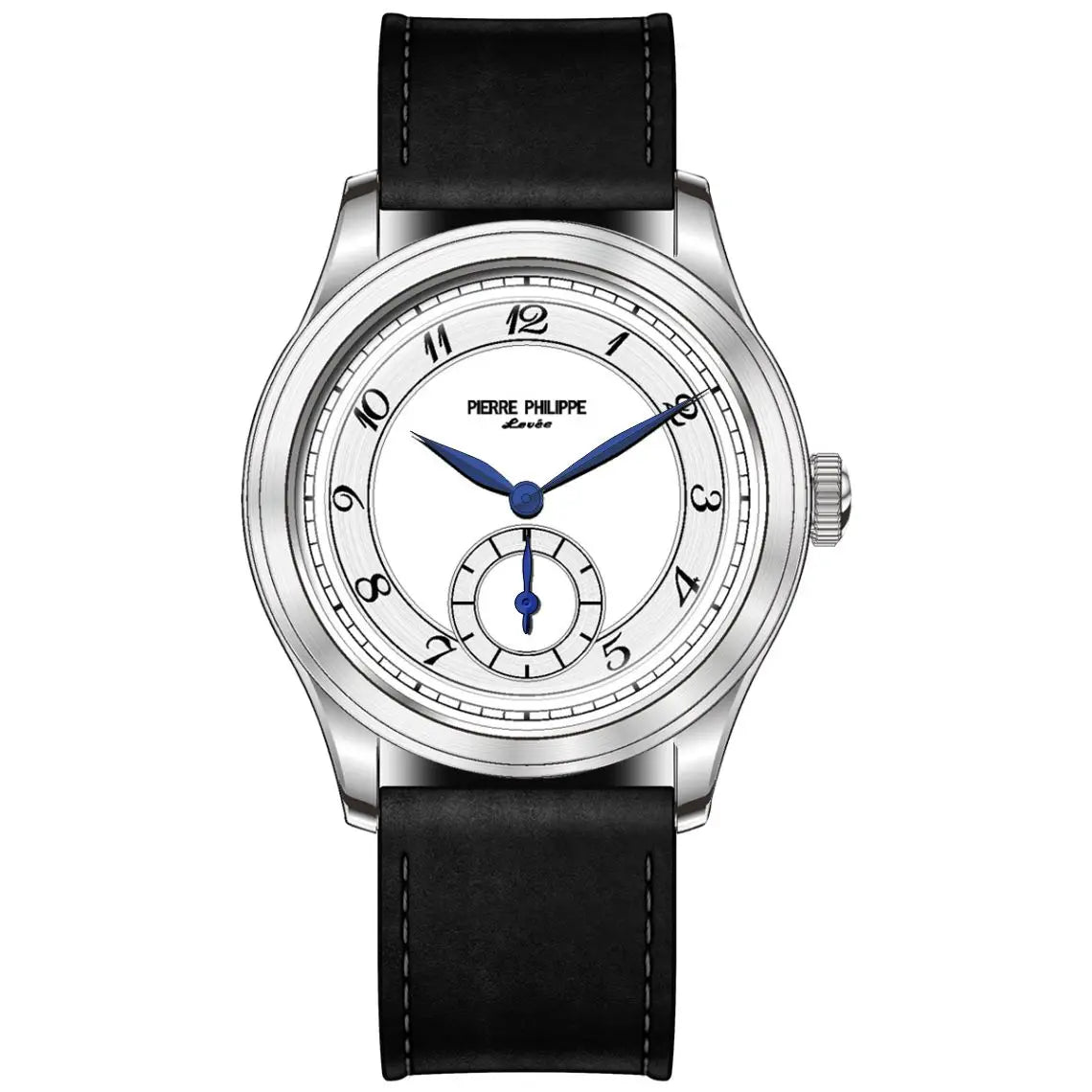 Pierre Philippe Field Watch 1940 – Vintage Mechanical Hand-Wind Gray Dial - Winter Seller Hub