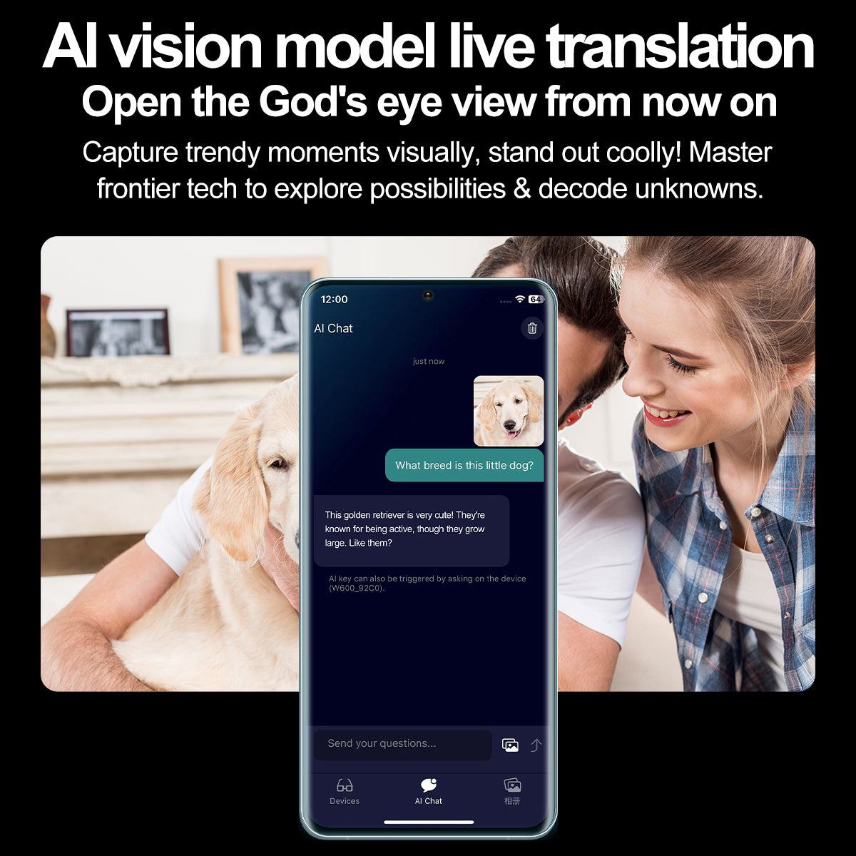 AI Smart Glasses with Camera | Bluetooth Music, Video & ChatGPT Voice Control