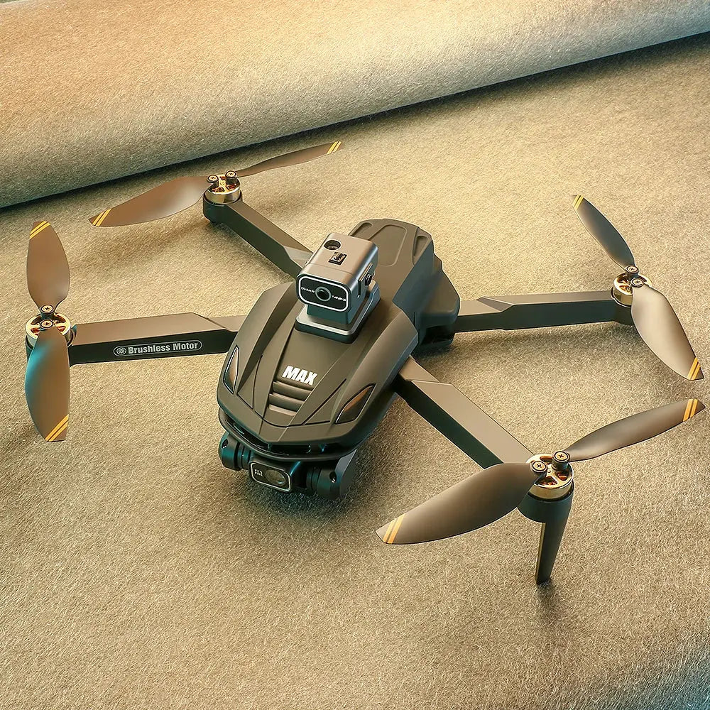 2025 V168 Pro MAX GPS Drone 8K Professional HD Camera 5G WIFI FPV 360° Obstacle Avoidance Brushless Large Screen RC Quadcopter - Winter Seller Hub