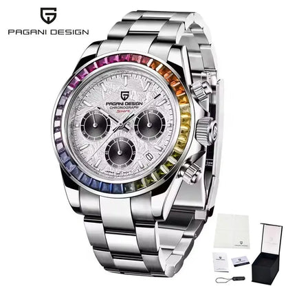 PAGANI DESIGN PD-1644 Quartz Watch – Stainless Steel, Luxury, Water-Resistant - Winter Seller Hub