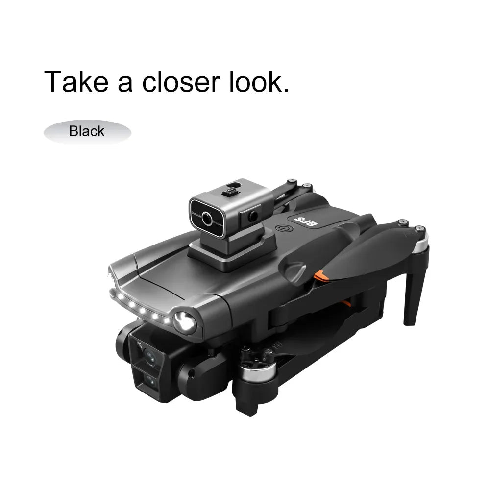 New For Xiaomi V198 GPS MAX Drone with 8k professional HD camera 5G WiFi Brushless laser barrier avoidance Folding quadcopter - Winter Seller Hub